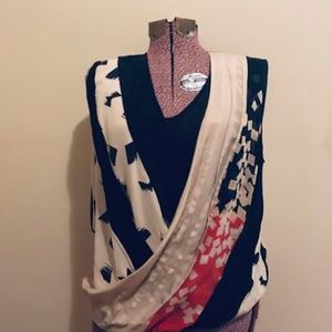 Diane Von Furstenberg Sleeveless Tabitha Silk Top